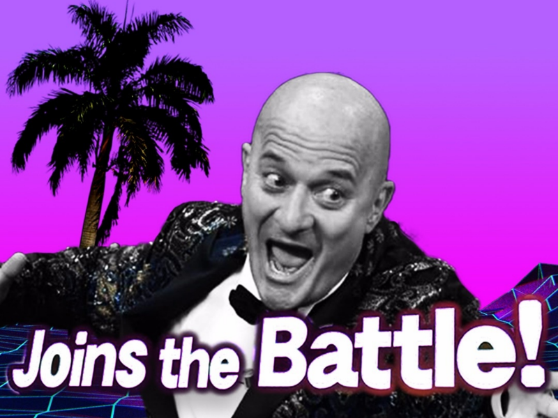 Joins the Battle! mr-touch-this sanremo claudiobisio 2020đrəam supersmashbros aesthetic trashitaliano photoshop adobe vaporwave