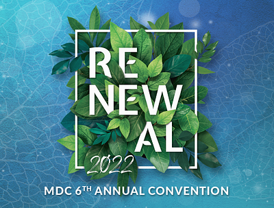Renewal 2022: Convention Branding branding graphic design illustration live events logo typography