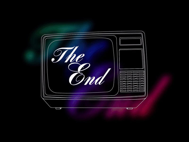 The End – Animation after effect animation artwork branding club colors design gif glitch graphicdesign illustration logo motion movie musician theend vector