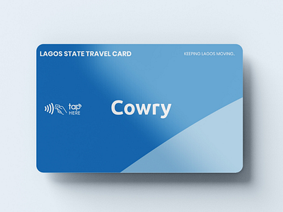 Cowry card card debit card design nfc payment photoshop product product design transportation