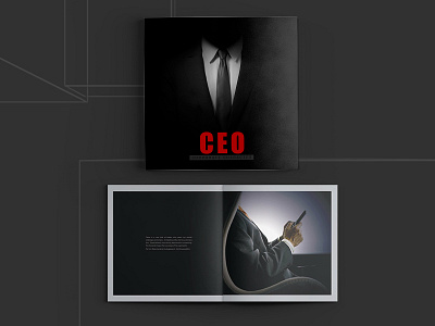Ceo brochure branding brochure ceo corporate graphic design print
