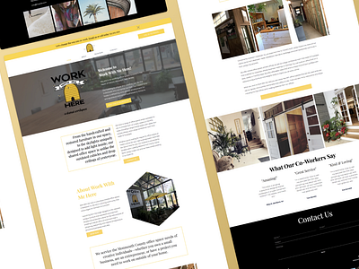 Shared Workspace Website Design