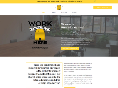 Shared Workspace Website Design