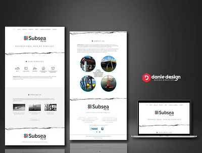 SubSea Pty Ltd Website website design website development