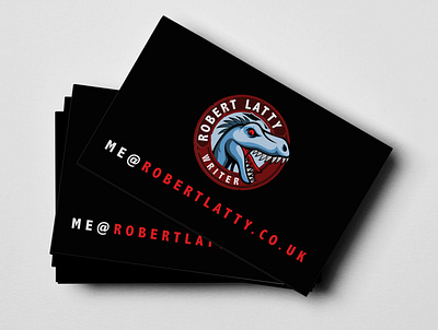 Robert Latty B-Card business card design businesscard logo design branding