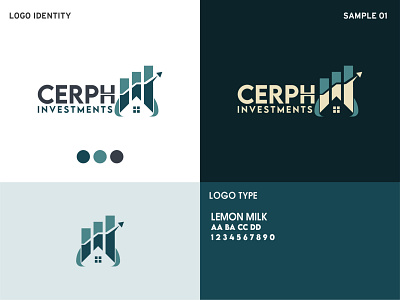 Cerph Investments - Logo branding design illustration illustrator logo design logo design branding professional logo sophisticated logo typography vector