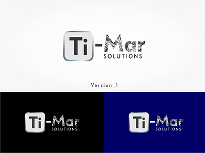 Ti-Mar Solution - Logo branding design identity illustration illustrator logo logo design logo design branding professional logo typography vector