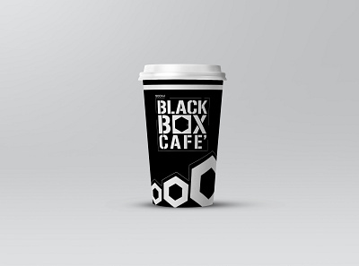 Black-Box-Cafe - Cup branding logo design logo design branding