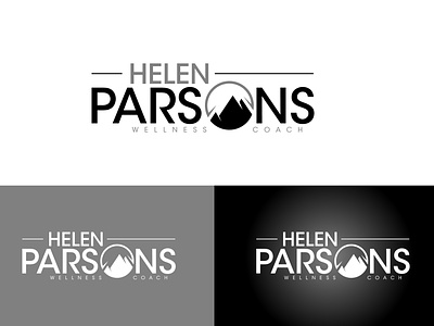 HelenParsonsWellnessCoach-Logo branding identity illustration illustrator logo logo design logo design branding professional logo sophisticated logo typography vector