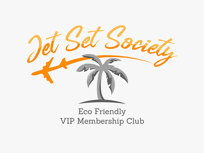 Jet Set Society - Logo branding branding design identity illustration illustrator logo logo design logo design branding professional logo sophisticated logo vector