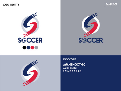 Soccer - Logo branding branding design design identity illustration logo logo design logo design branding professional logo sophisticated logo