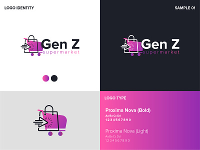 Gen Z - Logo branding branding design identity illustration logo logo design logo design branding professional logo sophisticated logo vector