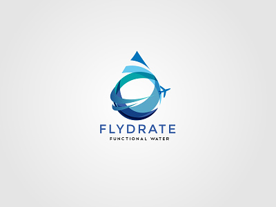 Flydrate branding branding design identity illustration illustrator logo design logo design branding professional logo sophisticated logo typography vector