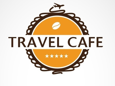 Travel Cafe Logo Design 06 brand logo branding branding design design icon identity illustration illustrator lettering logo logo design logo design branding professional logo sophisticated logo super logo type typography vector vector logo