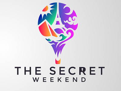 The Secret Weekend 6 branding design illustration logo logo design logo design branding professional logo sophisticated logo typography vector