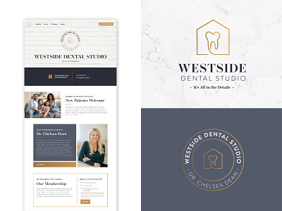 WestSide Dental Studio – Branding brand identity branding design