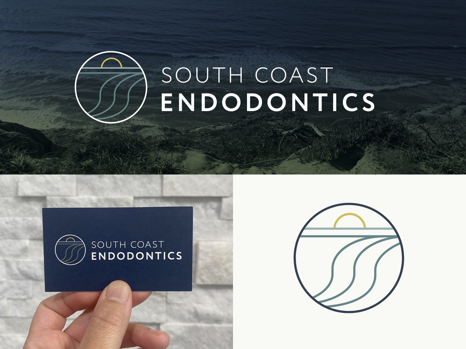 South Coast Endodontics Branding by Nina Cristobal on Dribbble