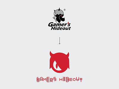 Gamer's Hideout — Rebranding brand identity branding design gaming gaming logo illustration logo malaysia rebranding typography visual identity