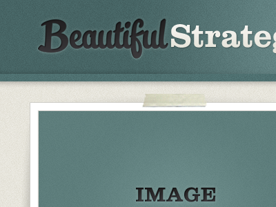 Beautiful Strategy frame website