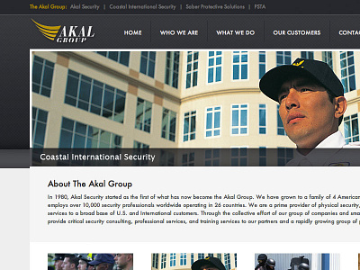 Akal Group Website akal group security website
