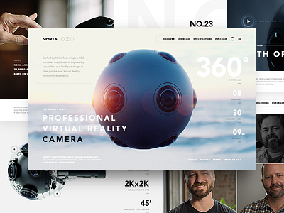 Nokia OZO - website