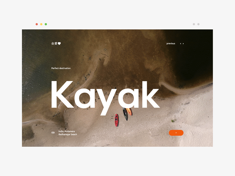 Kayak design flat kayak landing page layout navigation travel ui ux web web design website