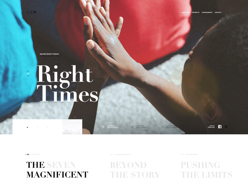Magazine Website article clean design editorial layout magazine paper times ui ux web design website