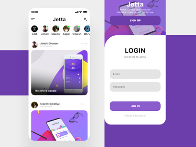 JETTA | Social App UI