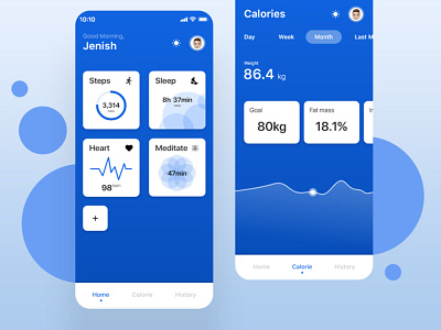 Fitness App UI