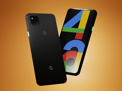 Pixel 4a 3D Mockup | Download Now !!!