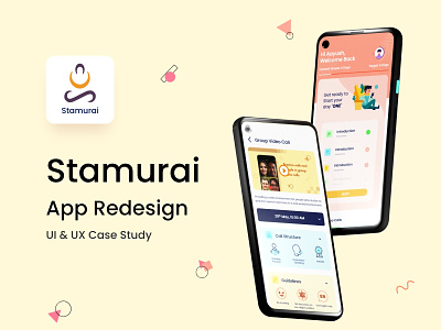 Stamurai App Case Study adobe xd behance behance project blender case study design speech therapy stamurai stuttering ui ux