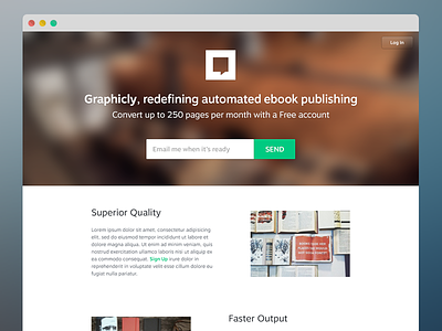 Graphicly Homepage