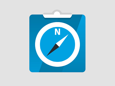 Clipboard flat icon icon