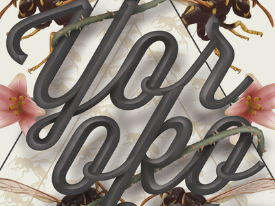 Yorokobu Mag - Hazlo Tú design illustration lettering type wasp