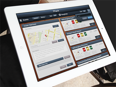 iTrack iPad App ios ipad joel ferrell mobile tablet