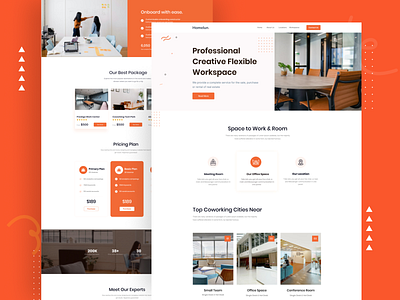 Office Space Landing page