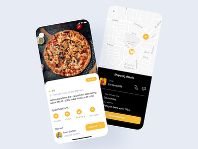 Pizza App delivery.