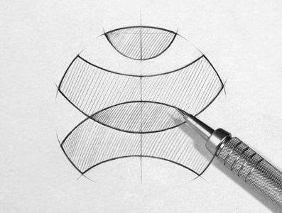 Sketching logotype - Humanity app brand identity brandbook branding digital geometric icon identity illustration logo pencil sketch sketchlogo