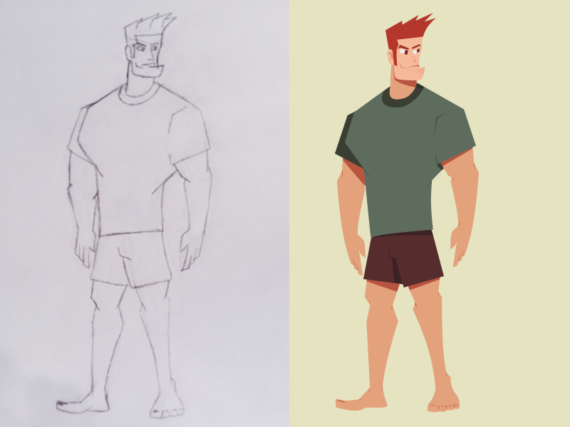 Character conversation drawing mascot illustration character