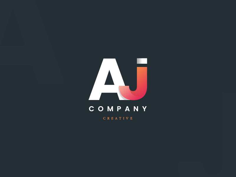 Ai aj. Эмблема AJ. AJS логотип. AJ logo Design. J:on логотип.