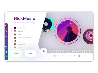 WEB_MUSIC_APP_UI android app branding concept design dribble music ui uidesign ux uxdesign web