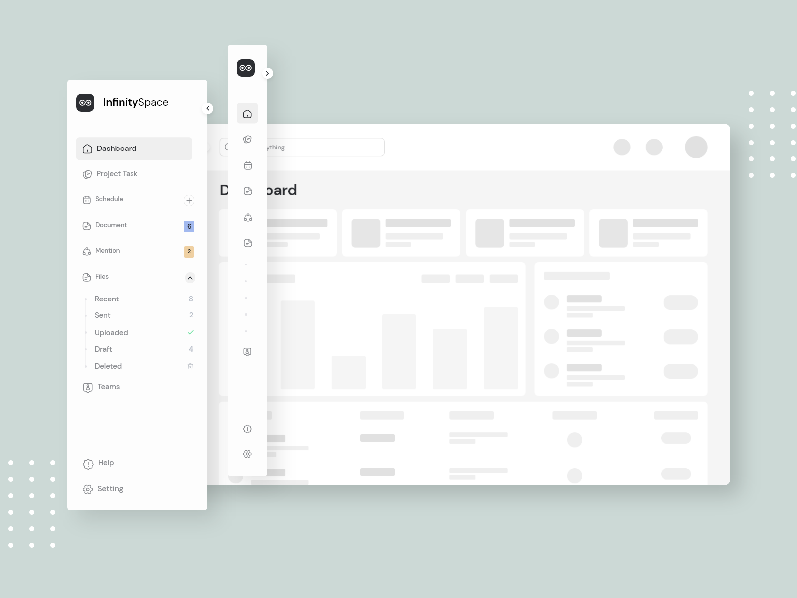 Collapsible Sidebars by Ilham Anugrah on Dribbble