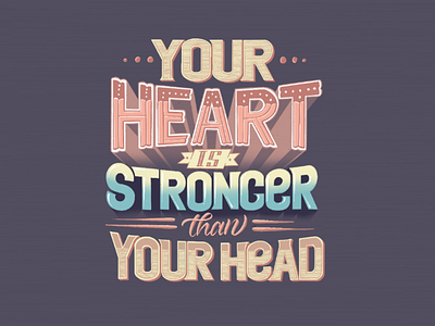Typography 2020 calligraphy color fridaymood handlettering head heart illustration inspiration inspiring lettering lyrics palette quote strong typespire typography vibrant vibrant colours