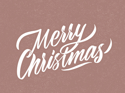 Merry Christmas 2020 brush card cheer christmas enksy feminine handlettering holiday inspiration lettering merry christmas negative space pink procreate script type typography white