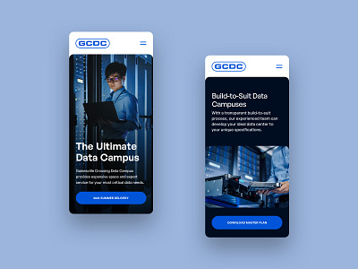 New Landing Page Mobile Design