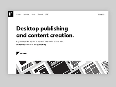 Rewrite Website Design branding design identity minimal ux web website
