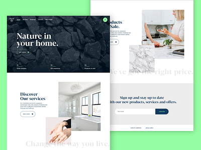 VS Stones Website Design branding design interaction design minimal ui ux web website