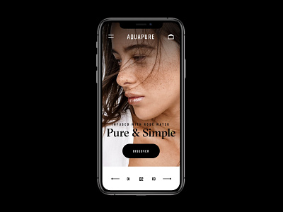 Pure & Simple Mobile design flat interaction design minimal ui ux