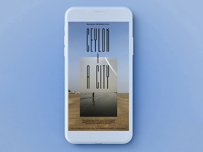 Digital Invite - Ceylon & A City, Edition 1