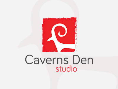 Logo - Caverns Den Studio game game studio logo studio vector